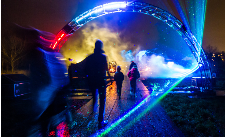 Glow in the park - boog